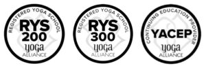 Yoga Alliance RYS 200 300 500 Logos